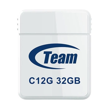 Флеш-накопичувач Team USB 2.0 C12G 32Gb White (TC12G32GW01)