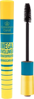 Тушь для ресниц Constance Carroll Mega Volume объемная-водостойкая 010 black