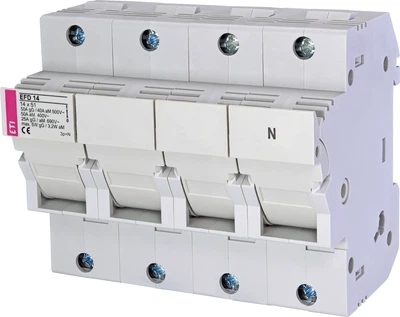 Роз'єднувач запобіжника ETI EFD 14 3p+N 50А 690В 2560005