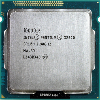 Процесор Intel Pentium Dual Core G2020 2.9GHz/3MB/5GT/s (SR10H) s1155, tray