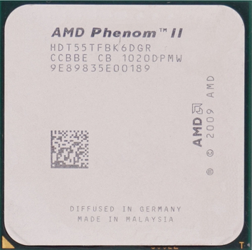Процесор AMD Phenom II X6 1055T 2.8GHz/6MB/2000MHz (HDT55TFBK6DGR) sAM3 tray