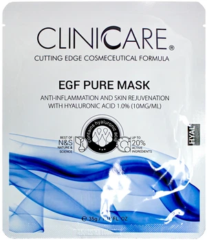 Маска ClinicCare EGF Pure anti-inflammation mask with 1.0% HA Очищающая 35 мл (635346370434)