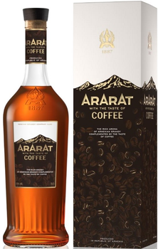 Крепкий алкогольный напиток Ararat Coffee 0.7 л 30% (4850001006725)