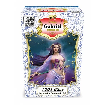 Чай Gabby’s Черный и Зеленый 1001 Ночь 100г (00-00000940)