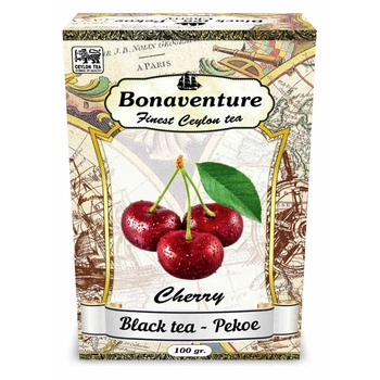 Чай Bonaventure «Cherry» черный Сладкая вишня 100г (00-00000198)