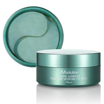Гидрогелевые патчи с с морским комплексом и жемчугом JM solution Marine Luminous Pearl Deep Moisture Eye Patch Pearl 60шт