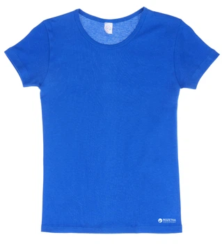 Детская футболка для девочки НатаЛюкс 21-3302 36 (5) 134 см Синяя (2133029405051)