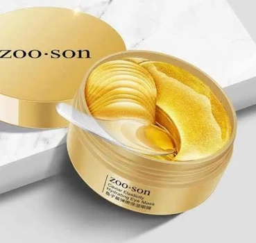 Гидрогелевые патчи ZOOSON Caviar Elastic Moisturizing Eye Mask с экстрактом икры, 60 шт