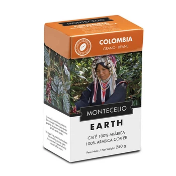 Кофе Montecelio Арабика Колумбия Эксельсо зерно 250г (00-00000590)