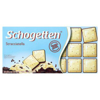 Черный с белым шоколадом «Страччателла» Schogetten Stracciatella 100г (00-00000013)