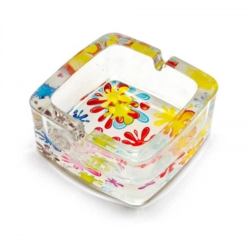 Пепельница Flowers Day, Настольная 9,5х9,5х4 см