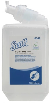 Мило-піна Kimberly-Clark Professional Scott Control без запаху і барвників 1 л 6342 (5033848010059)