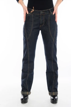 Джинсы большого размера Omat jeans 9381-575 W 33 Темно-синие