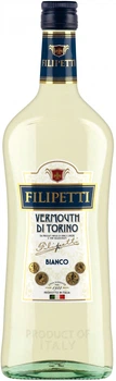 Вермут Valsa Nuovo Perlino Vermouth Bianco Filipetti 1 л білий солодкий 14.8% (8006883000580)