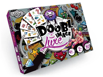 Игра Danko Toys Doobl Image Luxe найди пару картинке DBI-03-01 (настольная развивающая)
