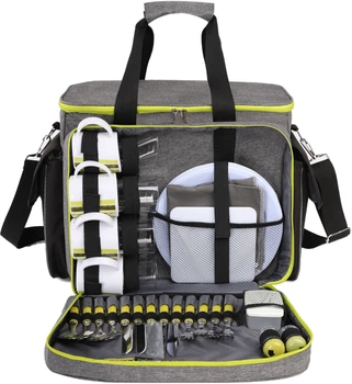 Набір для пікніка Time Eco TE-430 Picnic Сірий з чорним (6215028111520_135)