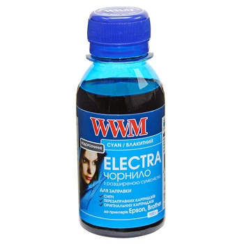 Чернила для Epson EcoTank L6370 WWM ELECTRA Cyan 100г EU/C-2