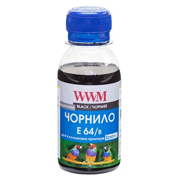 Чернила для Epson L222 WWM E64 Black 100г E64/B-2