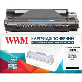 Картридж для Samsung SCX-4200 WWM 4200A Black LC45N