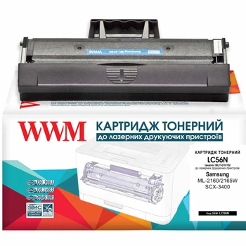 Картридж для Samsung SCX-3405 WWM 101S Black LC56N