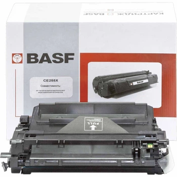 Картридж для HP 55X CE255X, CE255XD BASF 55X Black BASF-KT-CE255X