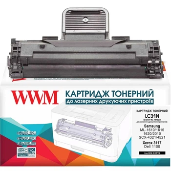 Картридж для Samsung ML-1610 WWM 1610D2 Black LC31N
