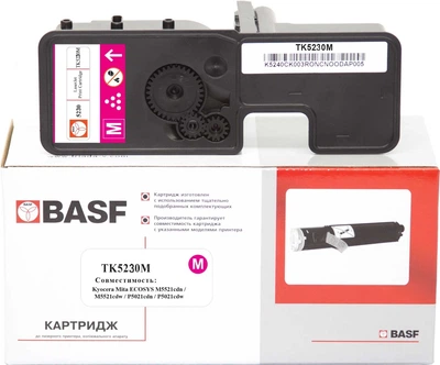 Картридж для Kyocera Mita TK-5230M Magenta (1T02R9BNL0) BASF TK-5230 Magenta BASF-KT-1T02R9BNL0