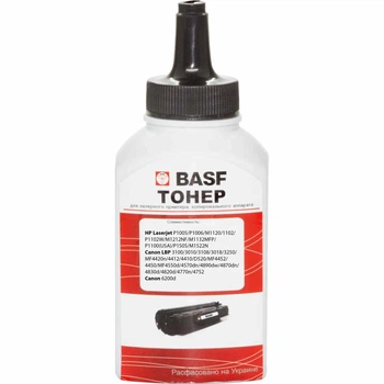 Тонер для Canon 725 (3484B002) BASF Black 100г BASF-BT-HP1005-100