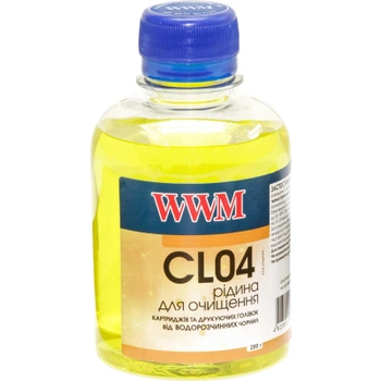 Очищающая жидкость WWM для водорастворимых чернил 200г (CL04)