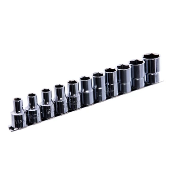 Набір головок 1/2" 11од. на планці GAAQ1601U-12 TOPTUL