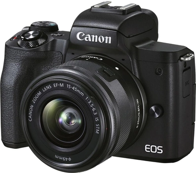 Фотоаппарат Canon EOS M50 Mark II + 15-45 IS STM + 55-200 IS STM Kit Black (4728C041) Официальная гарантия!