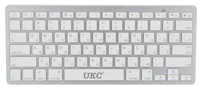 Беспроводная Bluetooth клавиатура UKC BK3001 (X5) Silver