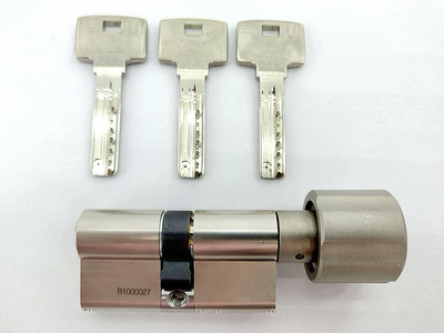 Цилиндр Abus Bravus 3000 Compact 105 мм (55х50T) ключ/тумблер