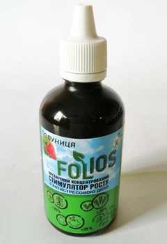 Органічне добриво FOLIOS Полуниця 100мл