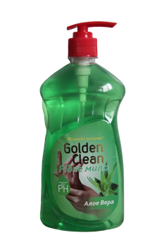 Рідке мило Golden Clean алое віра c дозатором 500 мл