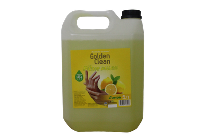 Рідке мило 5 л лимон Golden Clean каністра