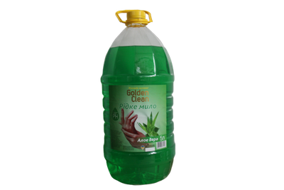 Рідке мило Golden Clean алое-віра 5 л