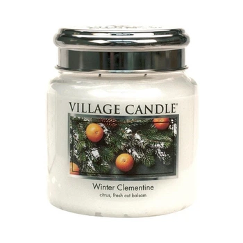 Свеча Village Candle Зимний Клементин (время горения до 105ч)