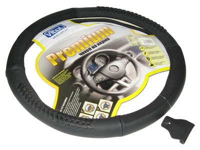 Кожаный чехол на руль авто Vitol 39-41 см 402 L