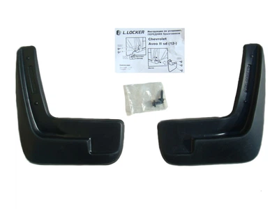 Брызговики Chevrolet Aveo 2011- передние L.Locker