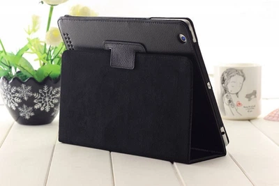Чохол книжка NiftyLeather для iPad 2/3/4 Black (07466)