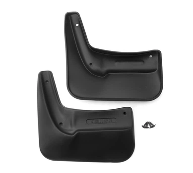 Брызговики Renault Logan 2004-2013 задние седан установка без подкрылок Novline Novline-Autofamily