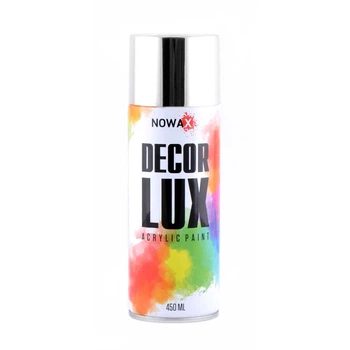 Акрилова фарба хром NOWAX Bright Decor Lux 450мол NX48041