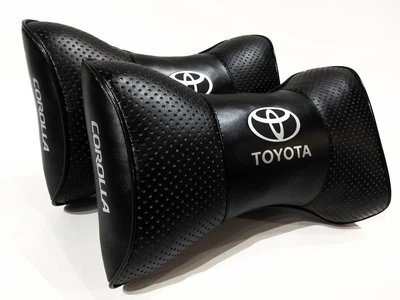 Подушка на підголівник в авто Toyota corolla 2шт 00794