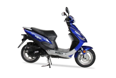 Скутер Yiben YB50QT-3K Синий