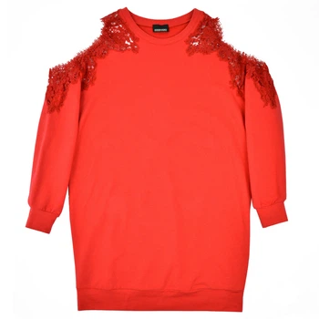 Плаття Ermanno Scervino AB51/FEA/751 XS плечі ажур червоне