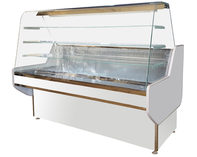 Холодильная витрина COLD eco для кондитерских изделий Premium Kondi 1,5 м белая