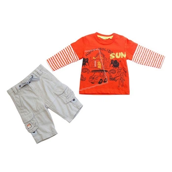 Костюм : Джемпер, брюки Losan Mc baby boys (017804203/303) Оранжевый M6-68 см