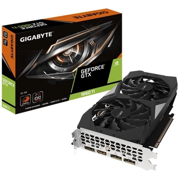 Видеокарты Gigabyte GeForce GTX 1660 Ti купить в Киеве: цена