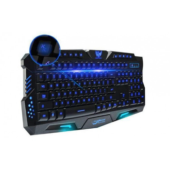 Профессиональная проводная игровая клавиатура с 3 цветами подсветки Atlanfa M200P (200P)